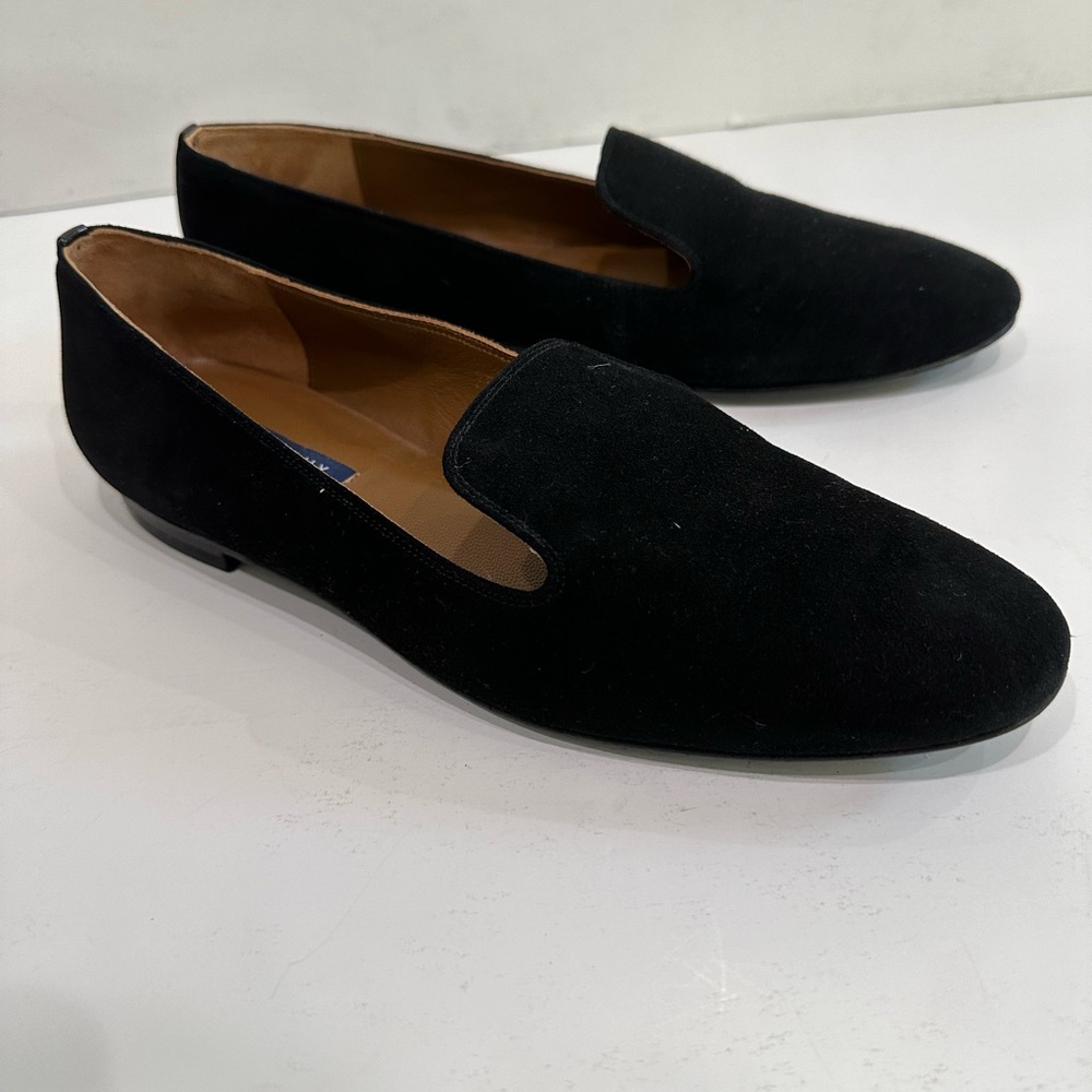 Margaux Loafer - Black Suede - Size 39 1/2